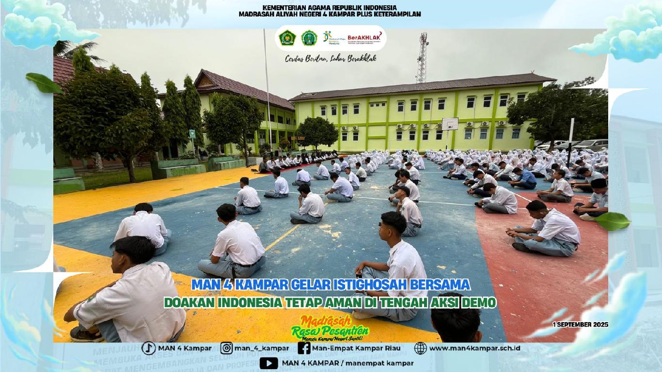 Istighosa Bersama Untuk Kedamaian Indonesia